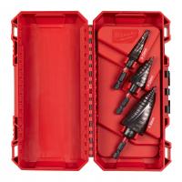 Сверла ступенчатые SHOCKWAVE™ набор 3ед., хв. 1/4" HEX (4-12мм/4-20мм/4-30мм)
